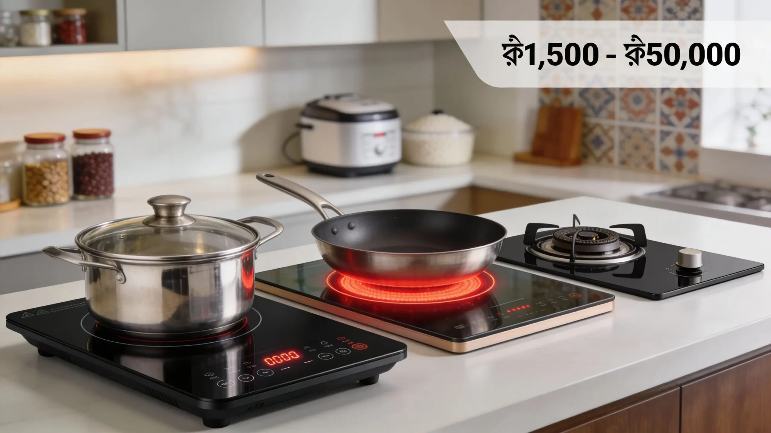 ইলেকট্রিক চুলার দাম ২০২৬