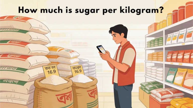 চিনি কত টাকা কেজি